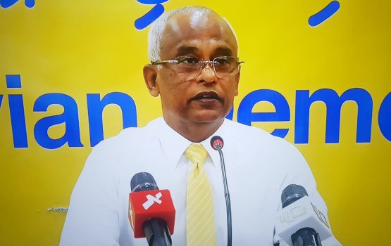 Nasheed ah hamalaadhin meehun insaafuge kurimachah haaziru kuraanan: Raees