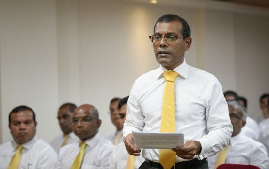 Emme kuda ujoora kanda'alhaa MDP ge vaudhu fuhdhaifi: Raees Nasheed