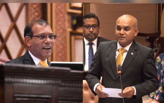Nasheed Bigey ah: Rangalhee vaahak nudhakkaa madun huriyya!