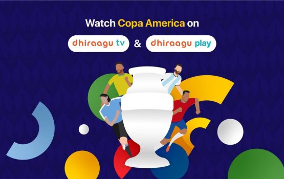 Dhiraagu TV adhi Dhiraagu play in Coper America 2021 beleyne
