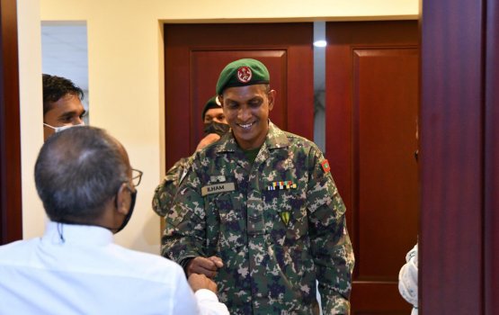 Nasheed ge threat level macrh 3 gai mathi kuri kan bodyguard innah naangaa: Report