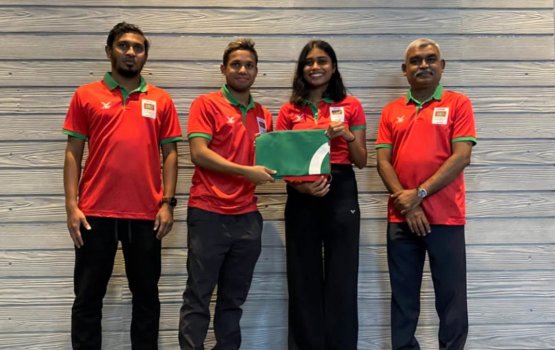 Olympics gai dhivehi dhidha ufulaanee Nabaha aai Mubaal