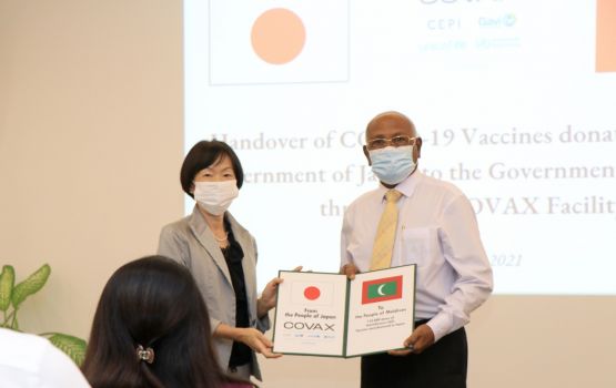 Japan in 112,000 dose ge AstraZeneca vaccine hadhiyaa kohffi