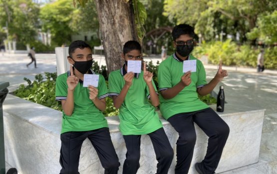 All eligible students from Male' to get vaccine 1st dose today