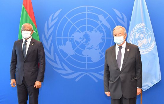 President meet UN Sec Gen, discuss COVID response and rebuilding