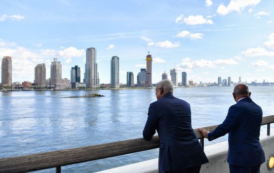 President Solih holds talks with PGA