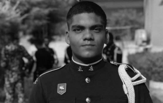MNDF stands in silence for fallen comrade