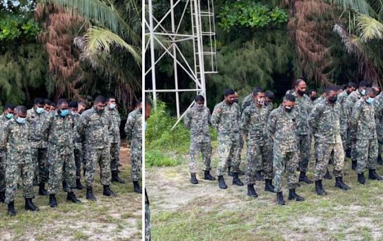 Sultan maruvumaai gulhigen MNDF inn 1 minutege hamahimeyn kamuge sukootheh genesfi