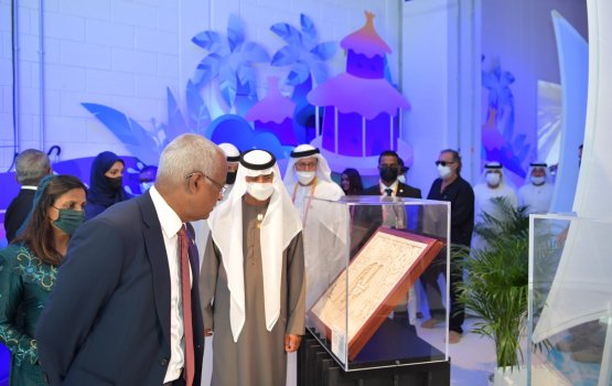 President and First Lady Fazna tour Dubai Expo 2020