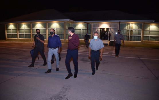 VP wraps up trip to Fuvahmulah City and Addu City