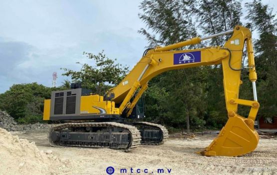 MTCC ge emme bodu excavator Rasmaadhoo ah gengosfi