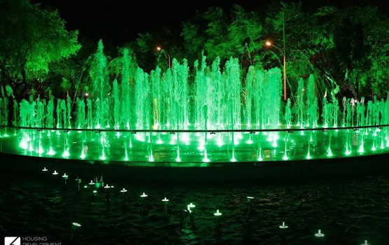 HDC opens a mega interactive water fountain at Central park