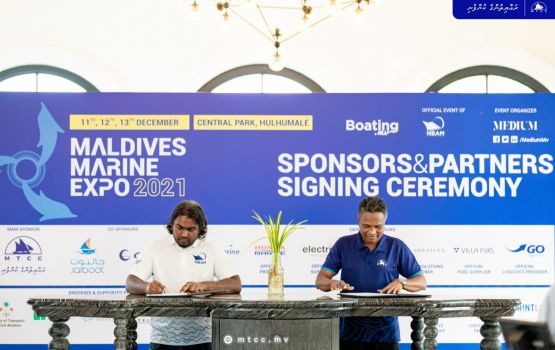 Maldives marine expo 2021 ge main sponser akah MTCC