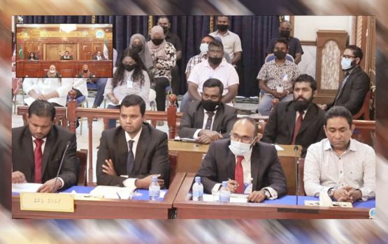 Raees Yameen ah hukumdkurumuge shareeaiy Supreme Court gai fashaifi 
