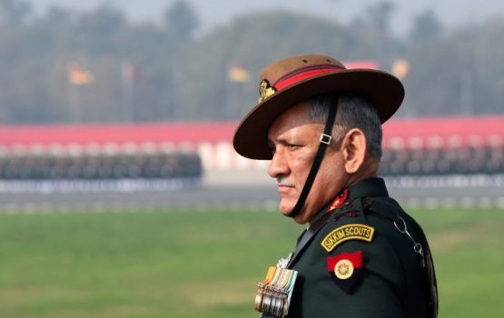 BREAKING: India ge Chief of Defence dhathuru kurehvvi helicoter vetti 11 meehaku maruvehjje