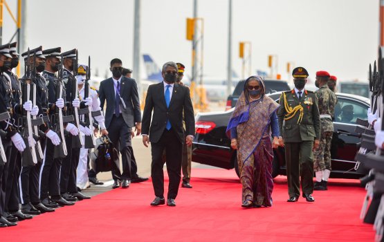 Visiting Bangladeshi PM set to hold talks with the President