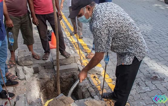 Male' City Councilun 1 lakka gas indhumuge program fashaifi 