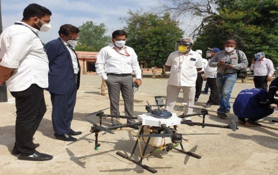 Maintenance ah binn dhey gothah, India ge drone thakeh 3 qaumakah