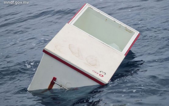 Debris from boat that sank found north of Faafu Atoll
