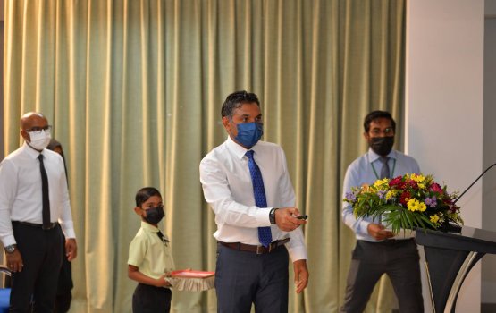 VP inaugurates satellite education in the Maldives