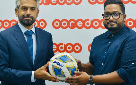 3 aharuge medhukendumakah fahu Dhivehi Premier League ge main sponsorakah Ooredoo!