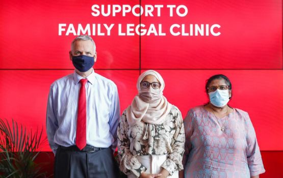 BML in family legal clinic ah 100,000 Rufiyaa hadhiyaa kohffi