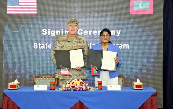 Maldives enters into a defence partnership program with US