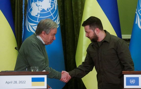 Ukraine: Guterres aa dhaadhi gaathah rocket hamala thakeh!