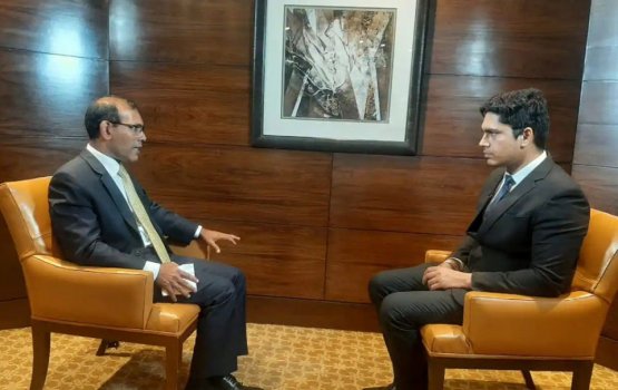 Nasheed aims harsh accusations at China 