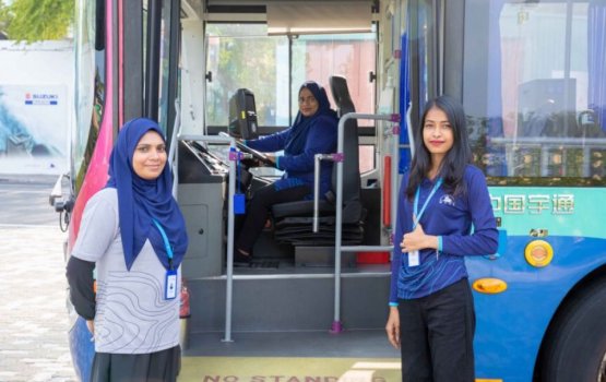 MTCC introduces 2 new bus routes for the Greater Male' Area