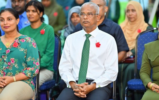 President announces land reclamation project in Funadhoo