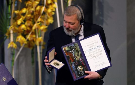 Ukraine ge kudhinnah eheevaan noosveriyaku Nobel medal neelan kiyaifi