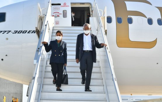 President & First Lady returns home after official trip to Rwanda