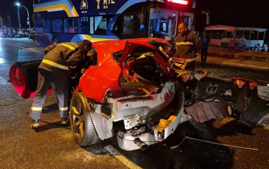 4 injured in yesterday's accident being treated in the ICU