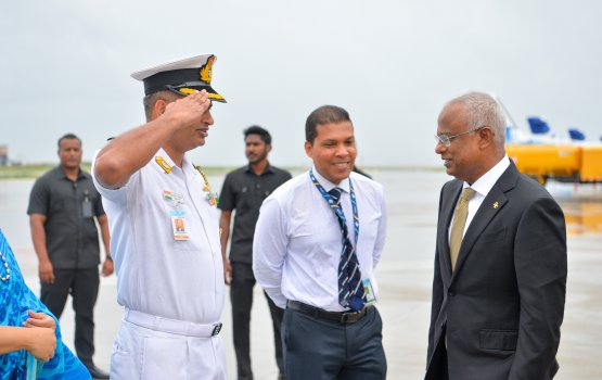 President departs to India, ThilaMale' Bridge signing planned