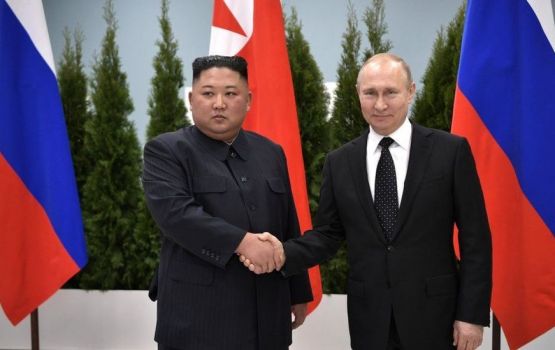 Russia aai North Korea ihah vure gaathah