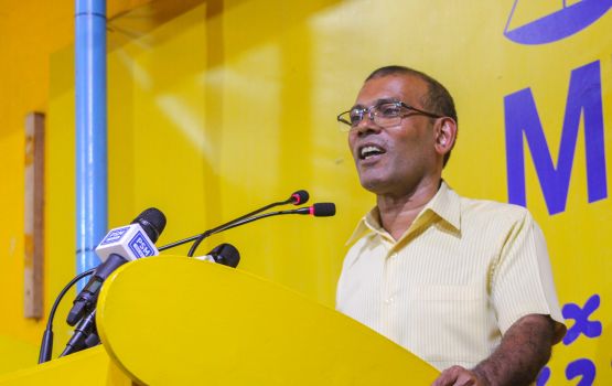 BREAKING: MDP ge candidate akee Solih kamah vehjje nama 20 percent vote ves nulibeyne: Nasheed
