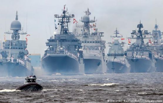 Russia ge kanduge fleet akah Ukraine in drone hamalaa eh dheefi