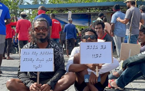 Maandhoo Strike: Fishermen have no intention of stopping protests