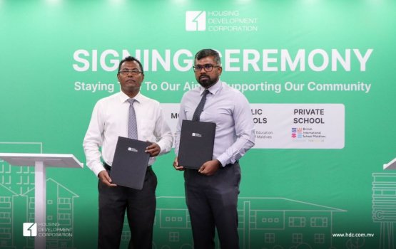 Contracts signs for 5 schools to be built in Hulhumale Phase II