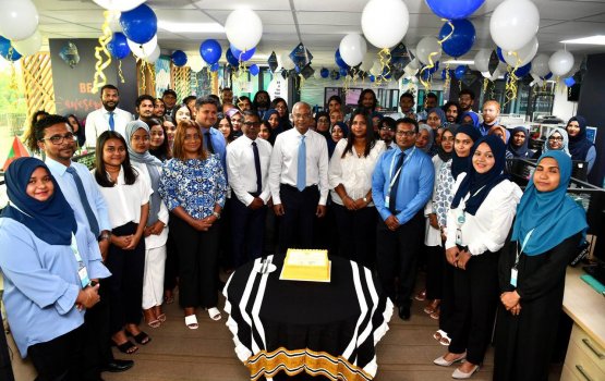 President Solih expresses gratitude for MMPRC staff