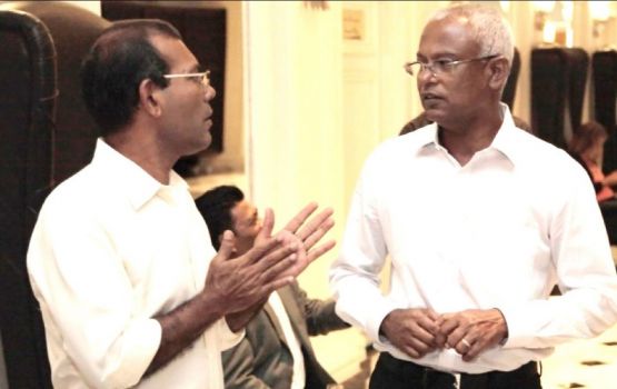 Nasheed beynun vanee boduvazeeru kan, raees kameh noon: Raees Solih