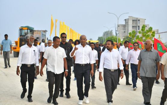 Verikamah aadheveynee ves adhi dhemeheteynee ves coalition akun, ekan kuran engeynee alhugandah: Raees Solih 