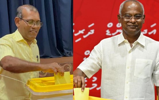 MDP Primary: Two candidates cast their votes