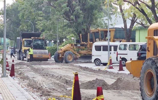 Ameenee Magu Construction: MTCC to finish paving work in 3 days