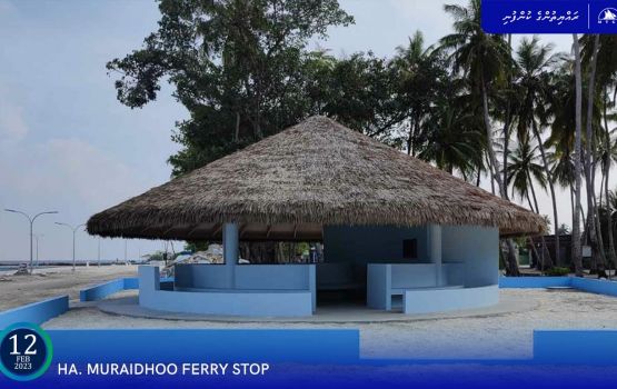 Muraidhoo ferry hut nimijje