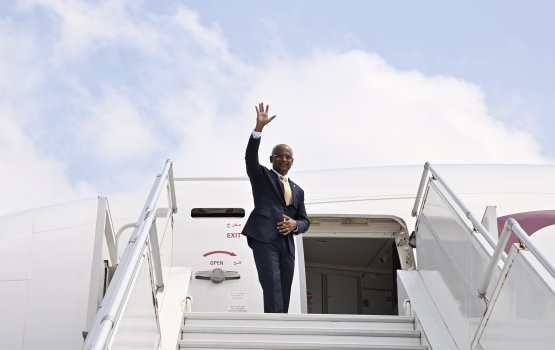 President leaves on a visit to Qatar, Serbia & Germany