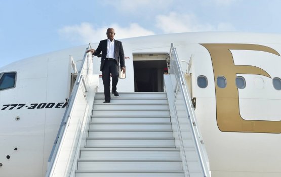 President returns after visits to Qatar & Germany