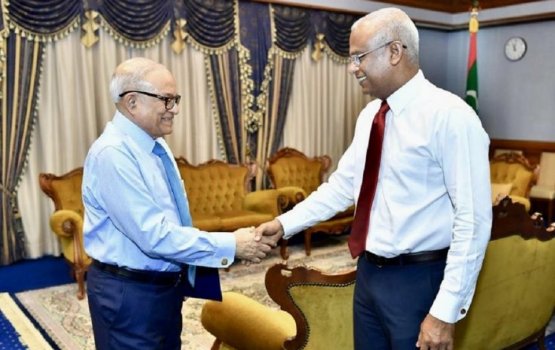 President Solih to meet Maumoon today for coalition renewal talks