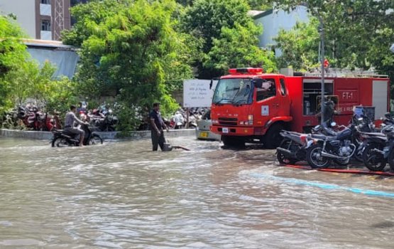 Heavy rain in the capital floods Maafannu ward